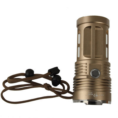 Torcia LED 3 modalità 3 LED CREE XM-L T6 2000 lm