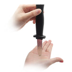 Coltello giocattolo retrattile in plastica 18,5 cm