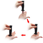 Coltello giocattolo retrattile in plastica 18,5 cm