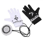 Guanti per pianoforte elettronico con altoparlante, Electronic Piano Gloves