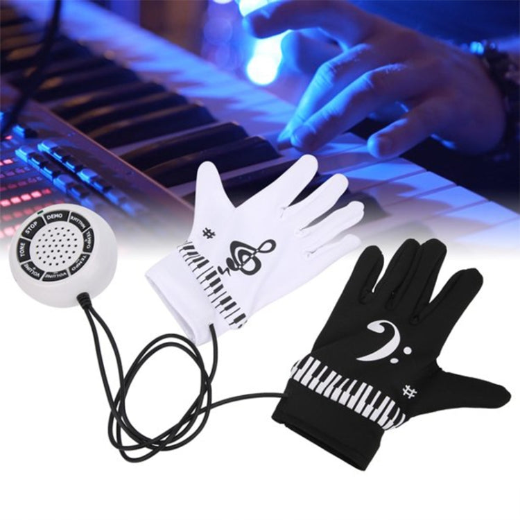 Guanti per pianoforte elettronico con altoparlante, Electronic Piano Gloves