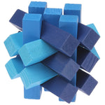 Giocattolo cubo magico puzzle IQ in legno 8x8 cm
