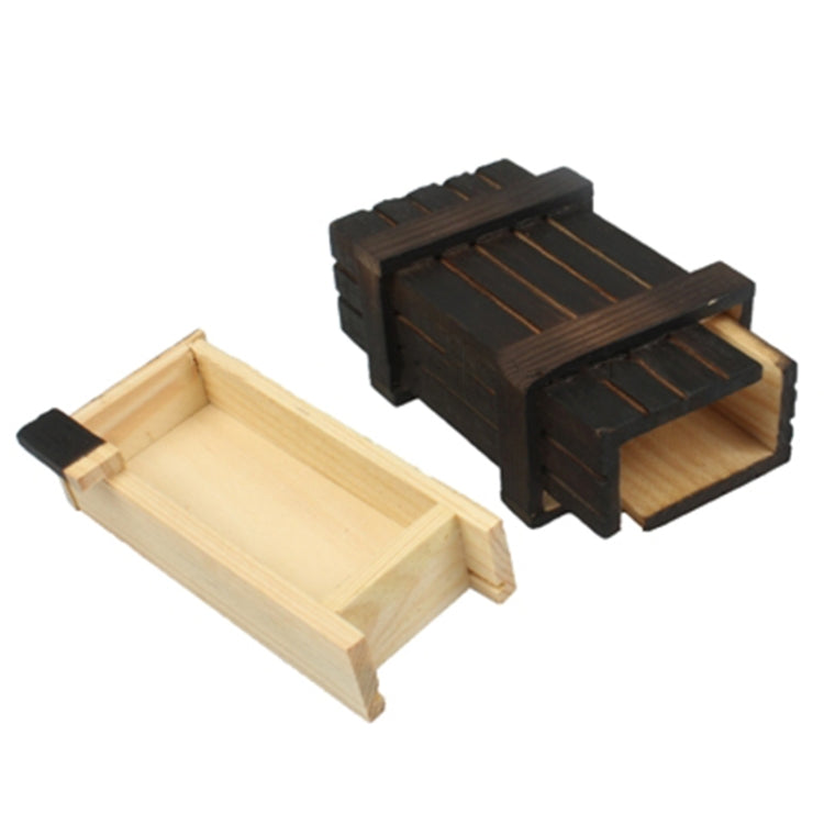 Scatola magica in legno con cassetto segreto S