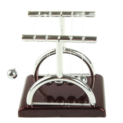 Mini Newton da tavolo 10 mm base plastica equilibrio sfere