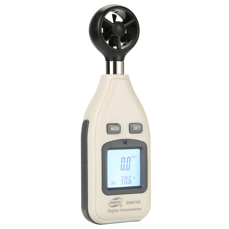 Anemometro digitale BENETECH GM816A con display retroilluminato - immagine 2