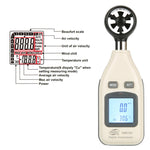 Anemometro digitale BENETECH GM816A con display retroilluminato - immagine 5
