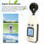 Anemometro digitale BENETECH GM816A con display retroilluminato - immagine 9