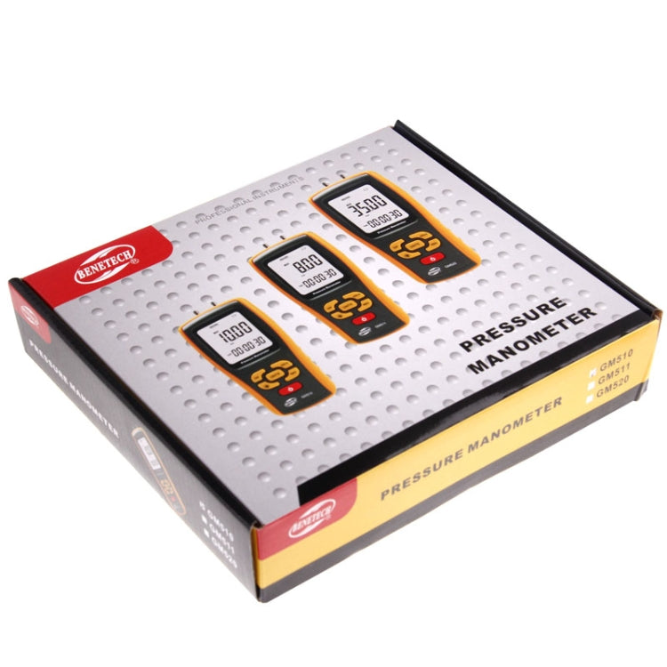 Manometro digitale BENETECH GM520 con display LCD - immagine 10