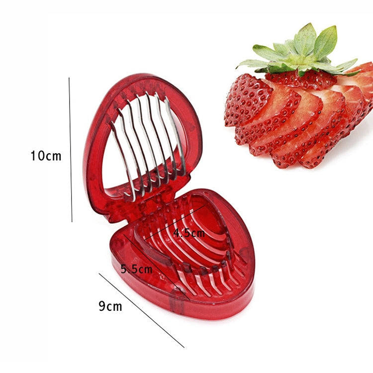Coltello affetta fragole con lama in acciaio inox