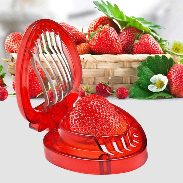 Coltello affetta fragole con lama in acciaio inox