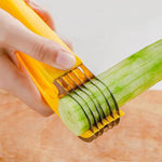 Affettatrice per banane utensile da cucina 18cm
