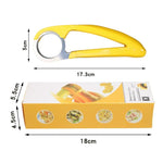 Affettatrice per banane utensile da cucina 18cm
