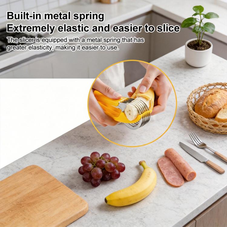 Affettatrice per banane utensile da cucina 18cm