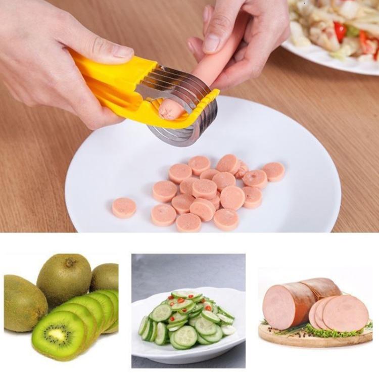 Affettatrice per banane utensile da cucina 18cm