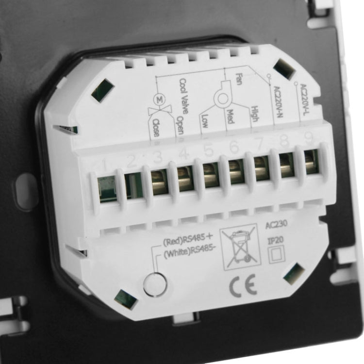 Termostato ambiente programmabile a 2 tubi con display LCD - immagine 6