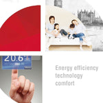 Termostato ambiente programmabile a 2 tubi con display LCD - immagine 8