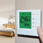 Termostato ambiente programmabile a 2 tubi con display LCD - immagine 9