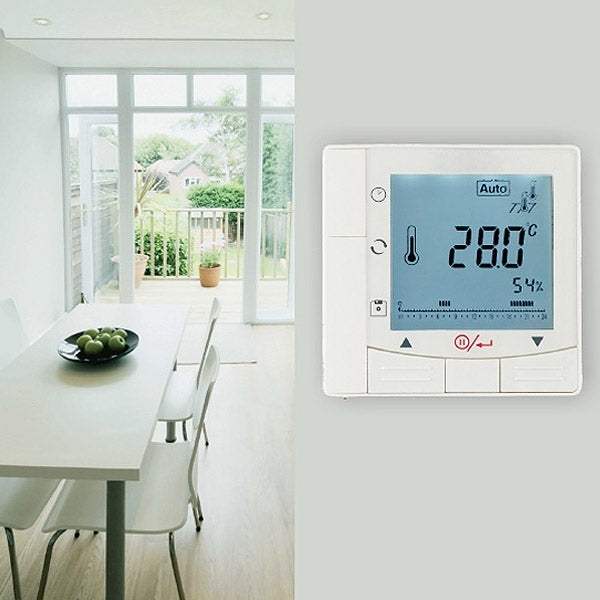 Termostato ambiente programmabile a 2 tubi con display LCD - immagine 10