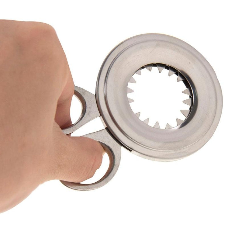 Utensile per tagliare il guscio d'uovo sodo in acciaio inox