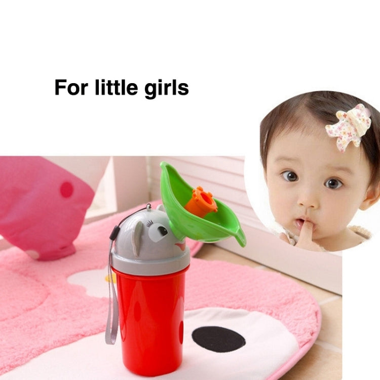 Orinatoio portatile per bambina 23x10x10 cm