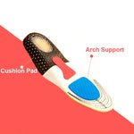 Cuscinetti plantari ortopedici per scarpe sportive 28x9,5 cm