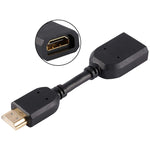 Cavo adattatore HDMI 19 pin maschio a femmina 10 cm