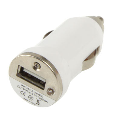 Mini caricabatteria da auto USB per iPhone e iPod Touch