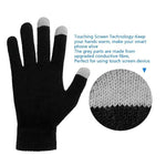 Guanti touch screen in nylon per smartphone e tablet - immagine 4