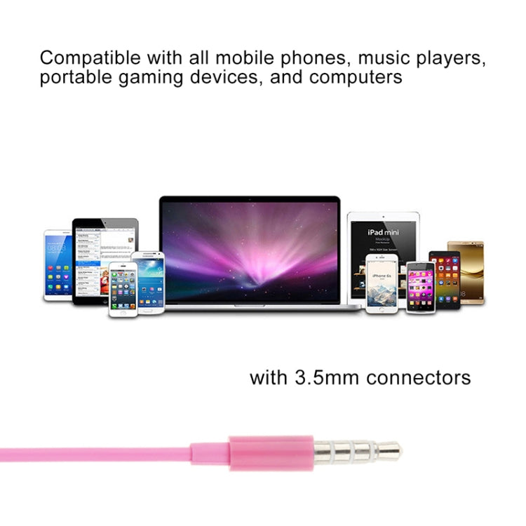 Auricolare stereo 3,5 mm con controllo filo per Android PC