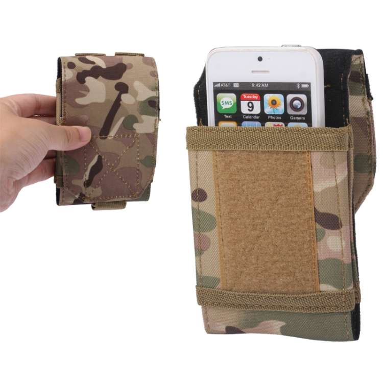 Army Combat Travel Utility Gancio e anello di chiusura Marsupio Marsupio Cellulare Soldi