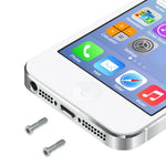 Viti dock per iPhone 5 e 5S, set da 20 argento - immagine 2