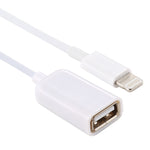 Cavo adattatore USB OTG 8 pin per iPhone iOS 10.2
