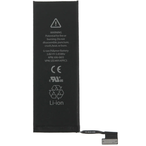 Batteria di ricambio 1440 mAh agli ioni di litio per iPhone 5 - immagine 3