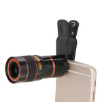 Obiettivo telescopico 8X per fotocamera smartphone