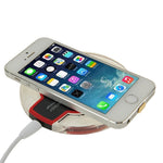 Caricabatterie wireless Qi per iPhone 6 Plus, 6, 5S, 5C, 5