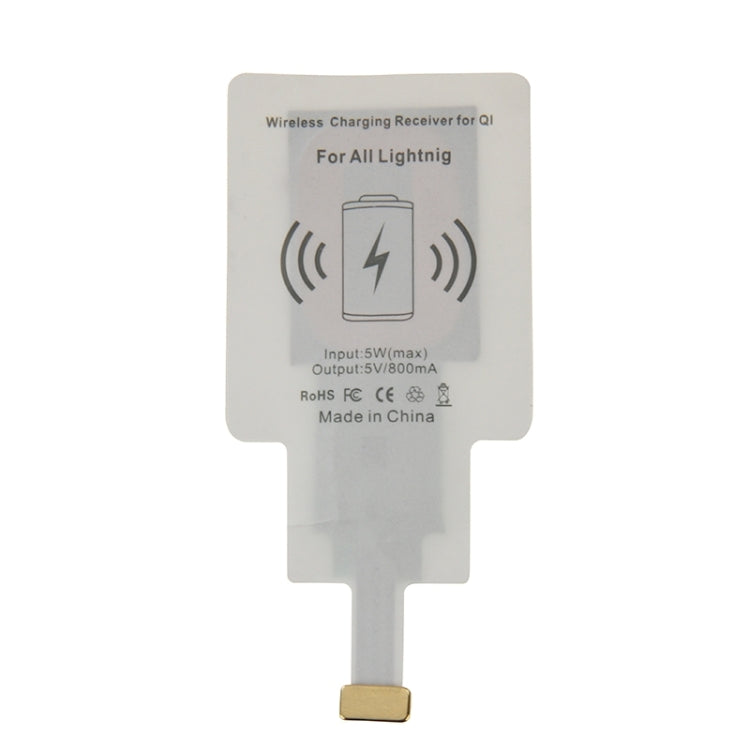 Caricabatterie wireless Qi per iPhone 6 Plus, 6, 5S, 5C, 5