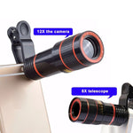 Obiettivo universale 12X per smartphone con clip