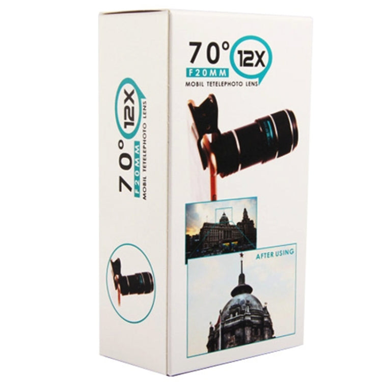 Obiettivo universale 12X per smartphone con clip