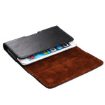 Custodia in pelle universale orizzontale per smartphone