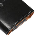Marsupio orizzontale in pelle per smartphone fino a 5,5 pollici
