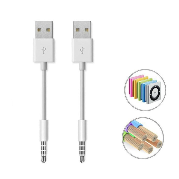 Cavo USB a jack 3,5 mm per iPod Shuffle 10 cm