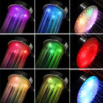 Soffione doccia LED a 7 colori senza batteria RC-9816