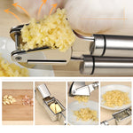 Affettatrice e pressa per aglio in acciaio inox 304