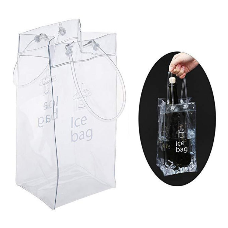 Borsa per ghiaccio in PVC per vino 1 litro