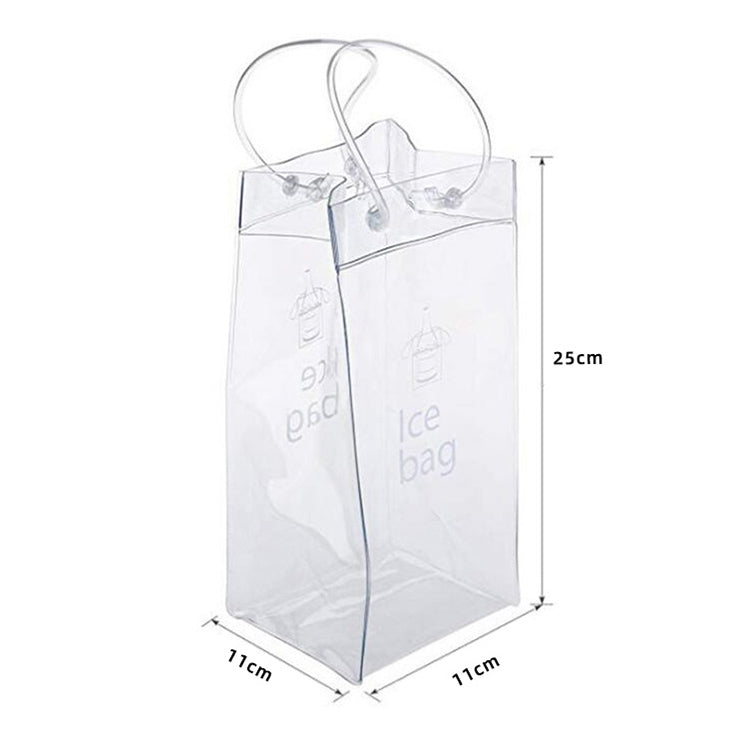 Borsa per ghiaccio in PVC per vino 1 litro