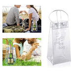 Borsa per ghiaccio in PVC per vino 1 litro