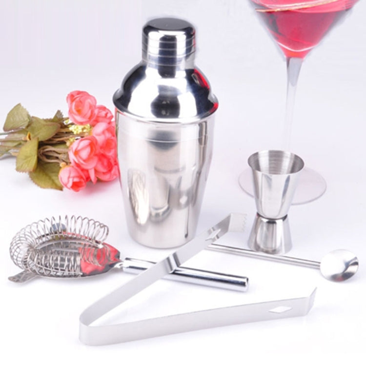 Set shaker bar 5 in 1 in acciaio inox 550 ml