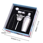Set shaker bar 5 in 1 in acciaio inox 550 ml
