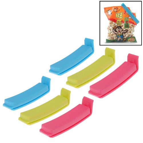 Clip sigillante per sacchetti alimenti 6 pezzi