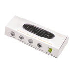 Telecomando con tastiera wireless ricaricabile 2.4 GHz